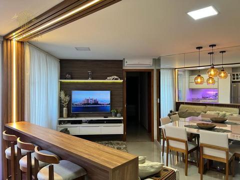 Apartamento à venda no Gran Portal Residence na Zona 01 em Maringá/PR com 74,17 m² privativos e porteira fechada